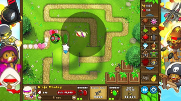 BTD5 Monkey Lane Medium Walkthrough