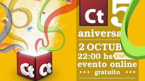 Evento 5 Aniversario de ConectaTutoriales y muchos concursos!!