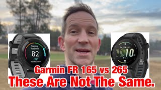 Garmin Forerunner 165 vs 265 Review  Def Don't Look To 165 If You're Into Training