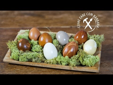 Pasqua fai da te: uova decorate in modo naturale