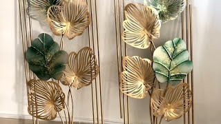Metal art Latest wrought iron & metal furniture wall decor design