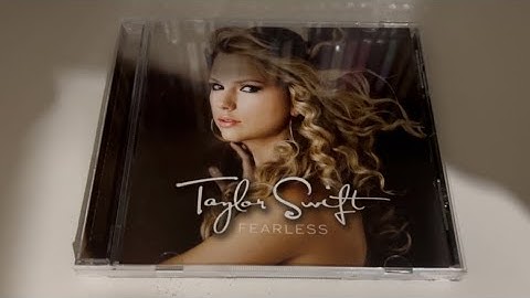 Taylor Swift - Fearless (International Edition) CD Unboxing 