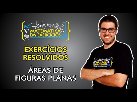 Exercícios Resolvidos - Áreas de Figuras Planas - Prof. Gui