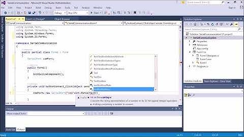 Serial Port Communication in C#