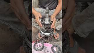 4020 Ashok Leyland manual transmission assemble #technical Technical group Siraj #