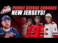 WHL Prince George Cougars New Jerseys!