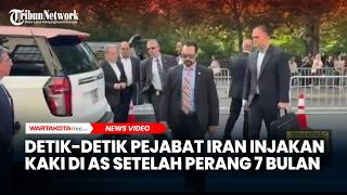 Detik-detik Pejabat Iran Injakan Kaki di AS Setelah Perang 7 Bulan