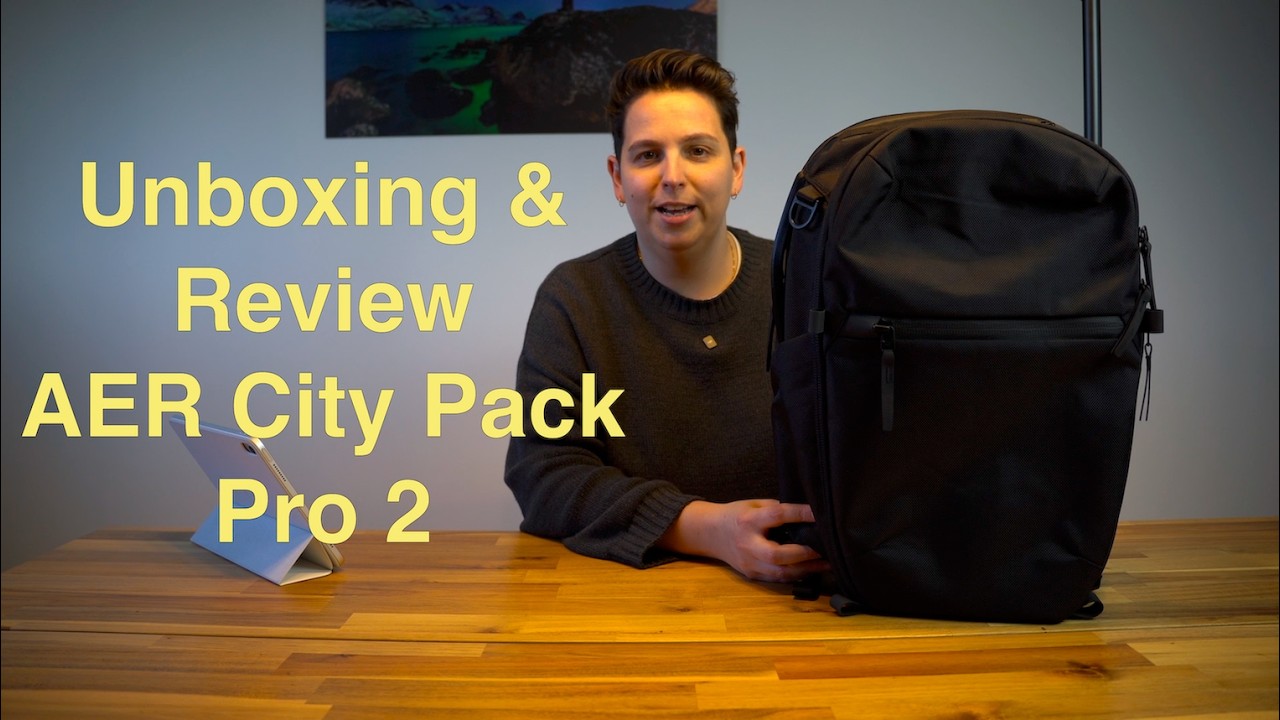 🎒 AER City Pack Pro 2 Cordura Unboxing & Review - YouTube