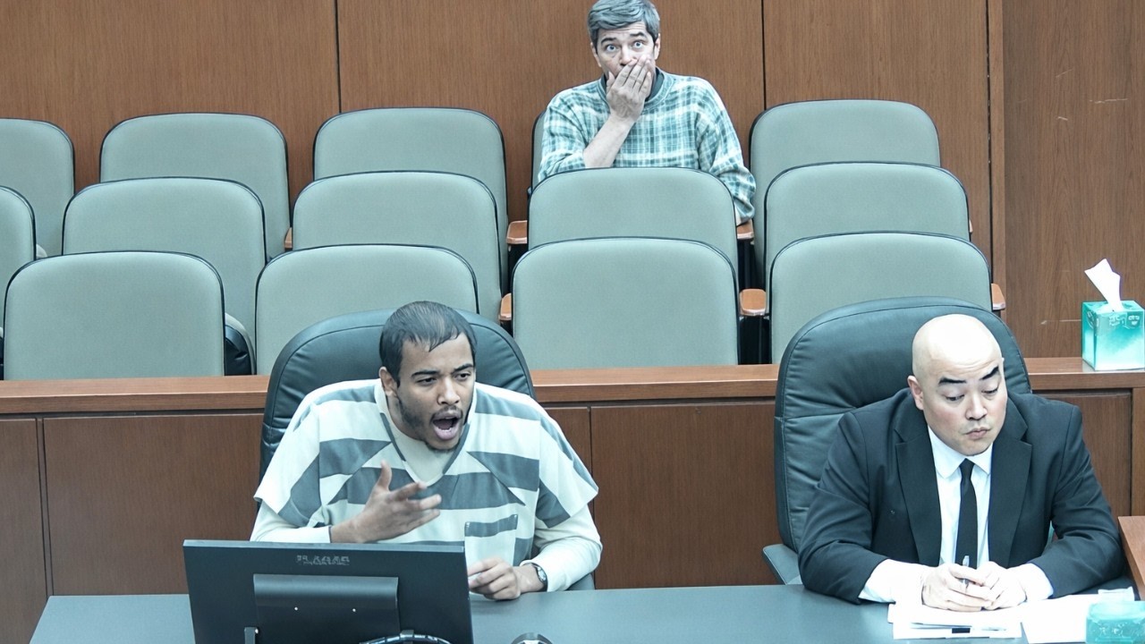 DEFENDANT YELLS and SCREAMS in COURTROOM at the JUDGE!