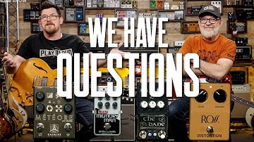 New Vs Old Ross Distortion, Nano Vs Vintage EHX Deluxe Memory Man & Other Interesting Excursions
