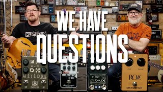 New Vs Old Ross Distortion, Nano Vs Vintage EHX Deluxe Memory Man &amp; Other Interesting Excursions