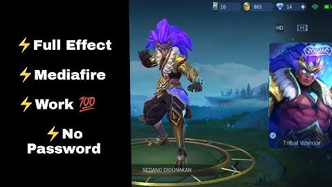 Script Skin Badang Zodiac | Full Effect | No password | Work 💯 | New 2021