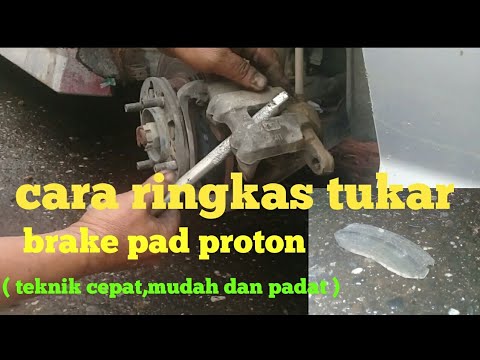 Video: Cara Mengganti Pad Brek Kereta (dengan Gambar)