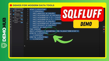 SQLFluff Demo // VSCode Extension For SQL Code Linting & Formatting - Snowflake Setup | Demohub.dev