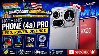 What is the price of the Nothing Phone (4a) Pro? smartphonesvaluepicks.online screenshot 3