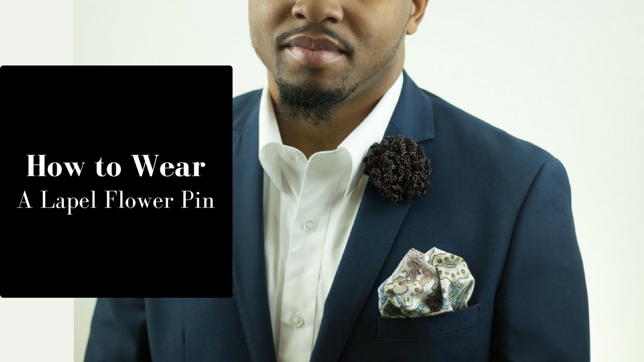 How To Wear A Lapel Flower YouTube