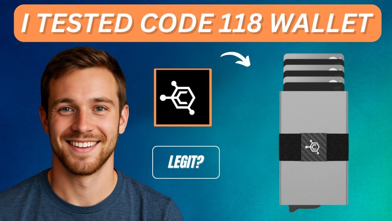 Code 118 Wallet Review: Is This the Best Smart Wallet? - YouTube