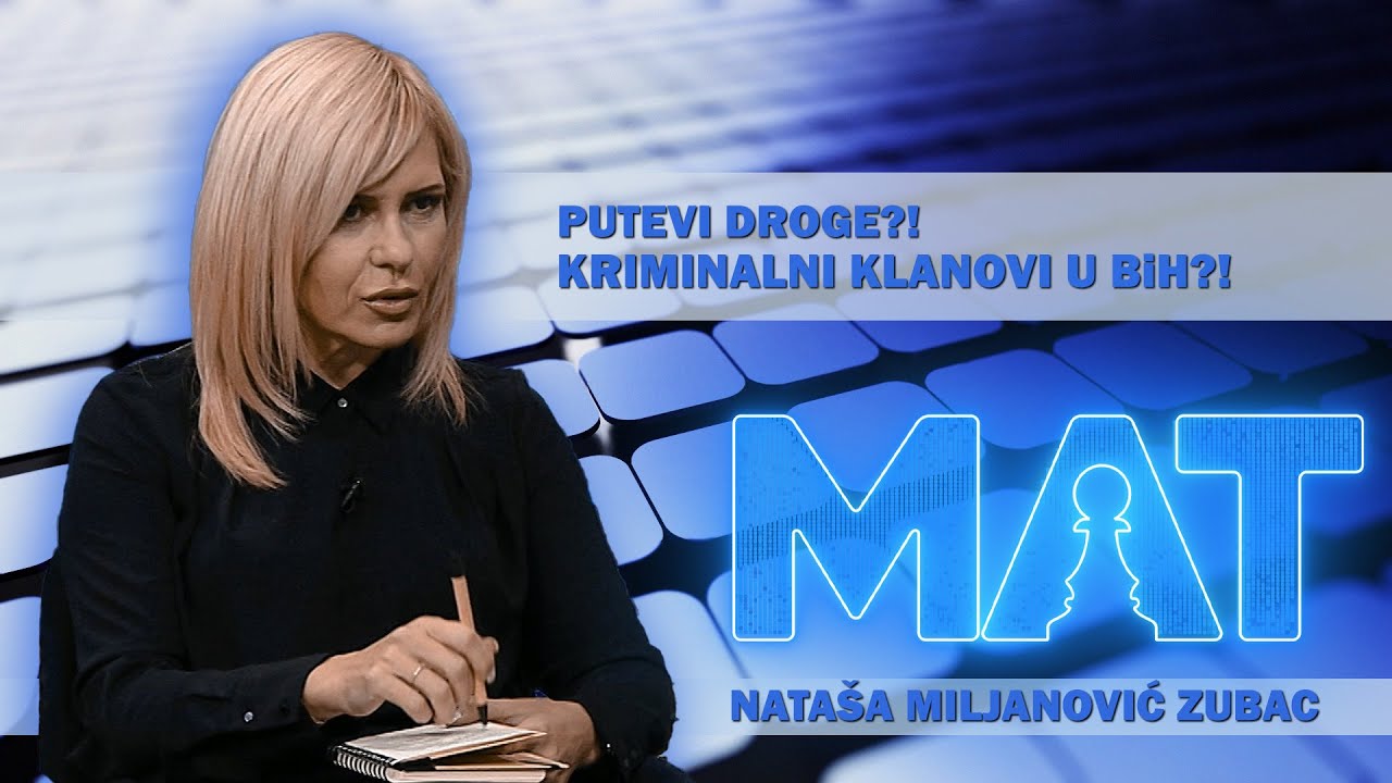 Državom upravljaju kriminal, droga i mafija || Novinarka Nataša Miljanović Zubac - MAT