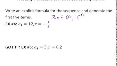 10 3 Geometric Sequences Video A