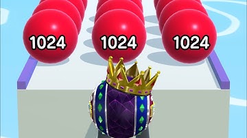 BALL RUN 2048 🎱💕- All Levels Gameplay Android, iOS v.89