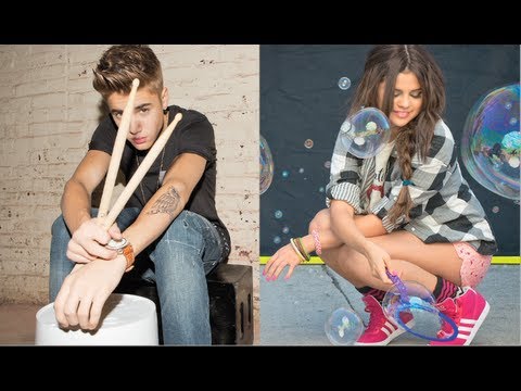 Justin Bieber Vs. Selena Gomez: Adidas NEO Model Showdown!? - YouTube