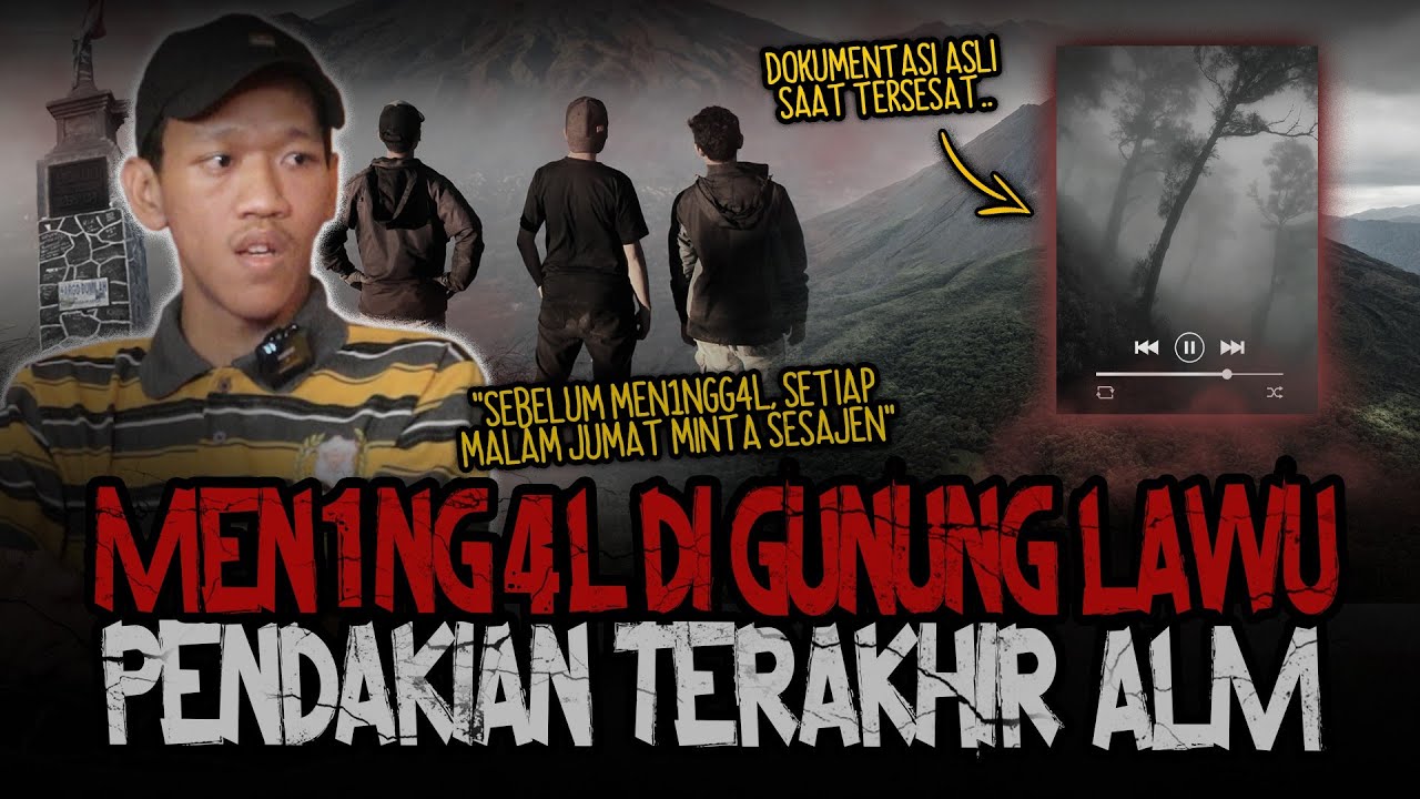INNALILLAHI!! ADA DOKUMENTASINYA! PENDAKIAN TERAKHIR DI GUNUNG LAWU! BIKIN MERINDING