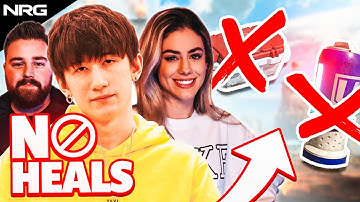 aceu, LuluLuvely and Rogue take on the NO HEALING challenge | NRG Apex Legends