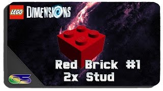 Lego Dimensions - How To Get Red Brick # 1 - X2 Stud Multiplier