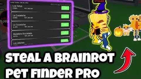 Steal a brainrot | Pet finder | Keyless