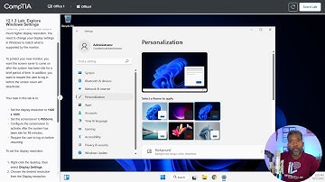 12.1.3 Lab: Explore Windows Settings