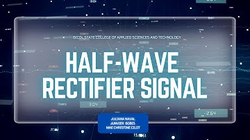 Half Wave Rectifier Signal