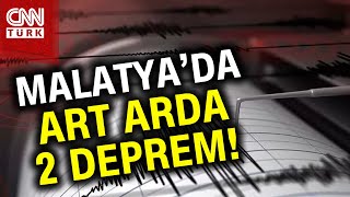 Malatya'da 3 Dakika Arayla İki Deprem! Malatya'da Son Durum Ne? | #Haber #Sondakika