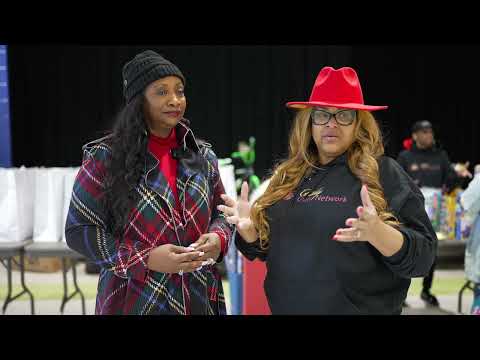 Trinity Girls Network Corp. and Collaborative Partners The Whitney E. Houston Legacy Foundation and Living Live Foundation Spread Holiday Cheer