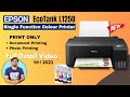 Epson EcoTank L1250 Single Function WiFi Printer | Best Single Function Printer | 2023 | Hindi