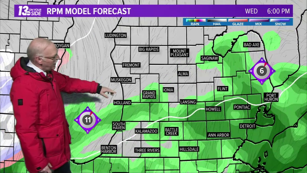 6 pm Weather Forecast Grand Rapids, MI Tuesday, October 29, 2019
