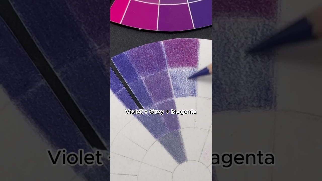 Part 10 in our colormatch series! What should we name this color? 🎨 | #artshorts