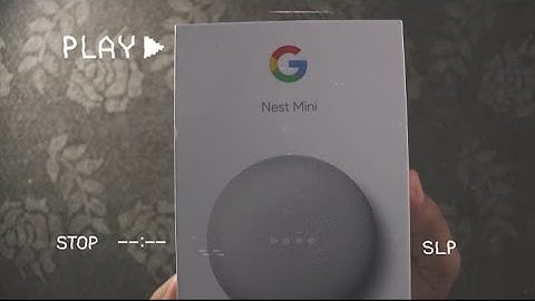 Google Nest Mini Unboxing Video