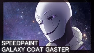 [Undertale] Speedpaint - Galaxy Coat Gaster