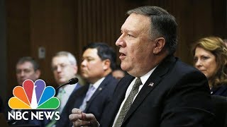 Mike Pompeo Stands By Opposition To Gay Marriage At Senate Hearing | NBC News