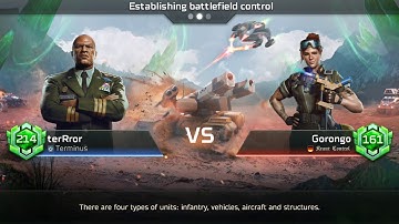 C&C: Rivals - terRror vs. Gorongo a.k.a. Borca vs. Orca mirror