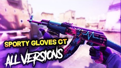 CS:GO MOD para Counter Strike Source | Sporty Gloves CT (All Gloves) (v34-90)