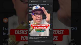 Easiest Way to Increase Your Credit Score! #shorts #credit #creditrepair #creditscore #finance