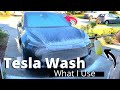 Tesla Car Wash 🚗 Power Washing my Model 3 at Home 🏠 Foam Cannon | What I Use