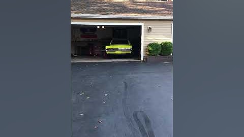 1971 Dodge Dart Startup