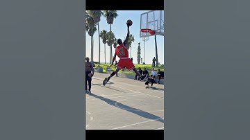 Michael Jordan LOGO DUNK in Real Life at Venice Beach