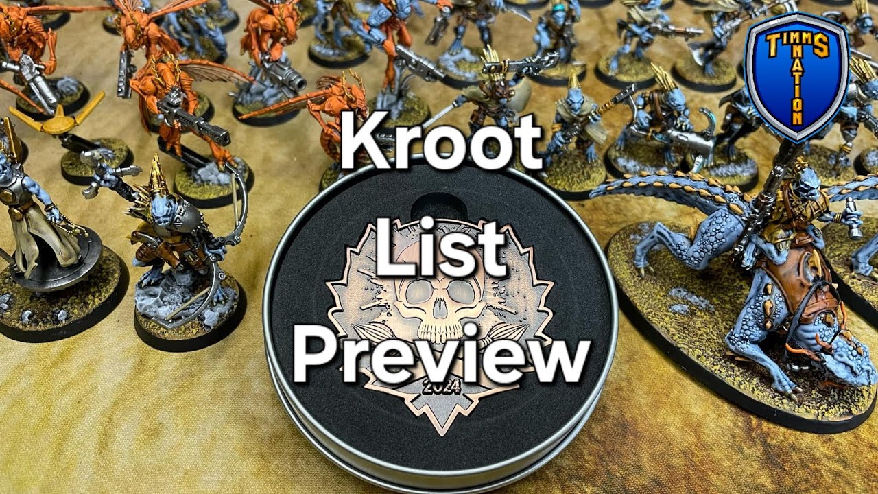 Kroot Box MASSIVE Kroot Hunting Pack List Preview - YouTube