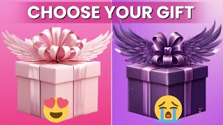 Choose Your Gift 😍💝🎁 2 Gift Box Challenge ✅❎ #pickonekickone #wouldyourather