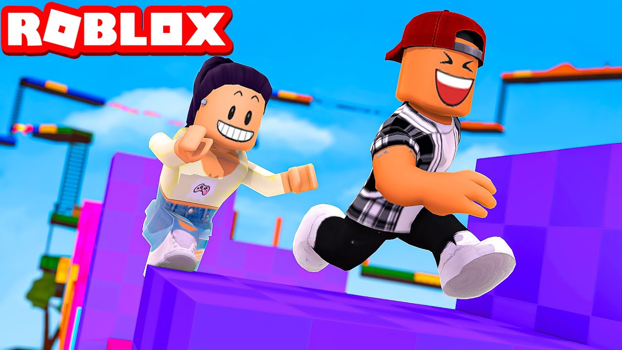 ROBLOX OBBY RUN... - YouTube