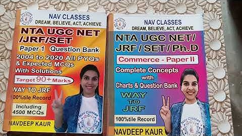 Crux wise all topics covered to crack UGC NET JRF Paper 1 and paper 2 Best books | Nav Learner