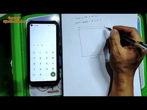 Cara menentukan kebutuhan bibit per hektar atau menentukan populasi tanaman per hektar